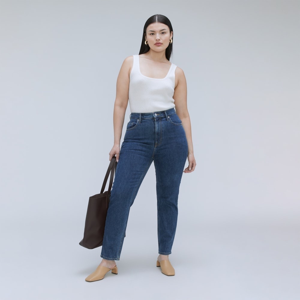 Everlane The Curvy Cheeky Crop Jean.